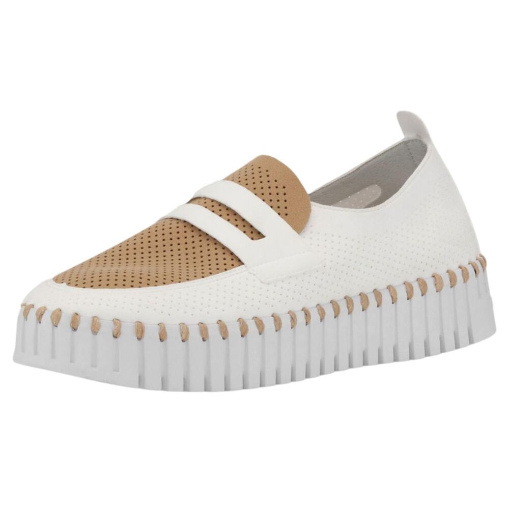 Ilse Jacobsen Women's Hornbak Tulip3870 Platform Loafer Women’s Size EU 36/US 6